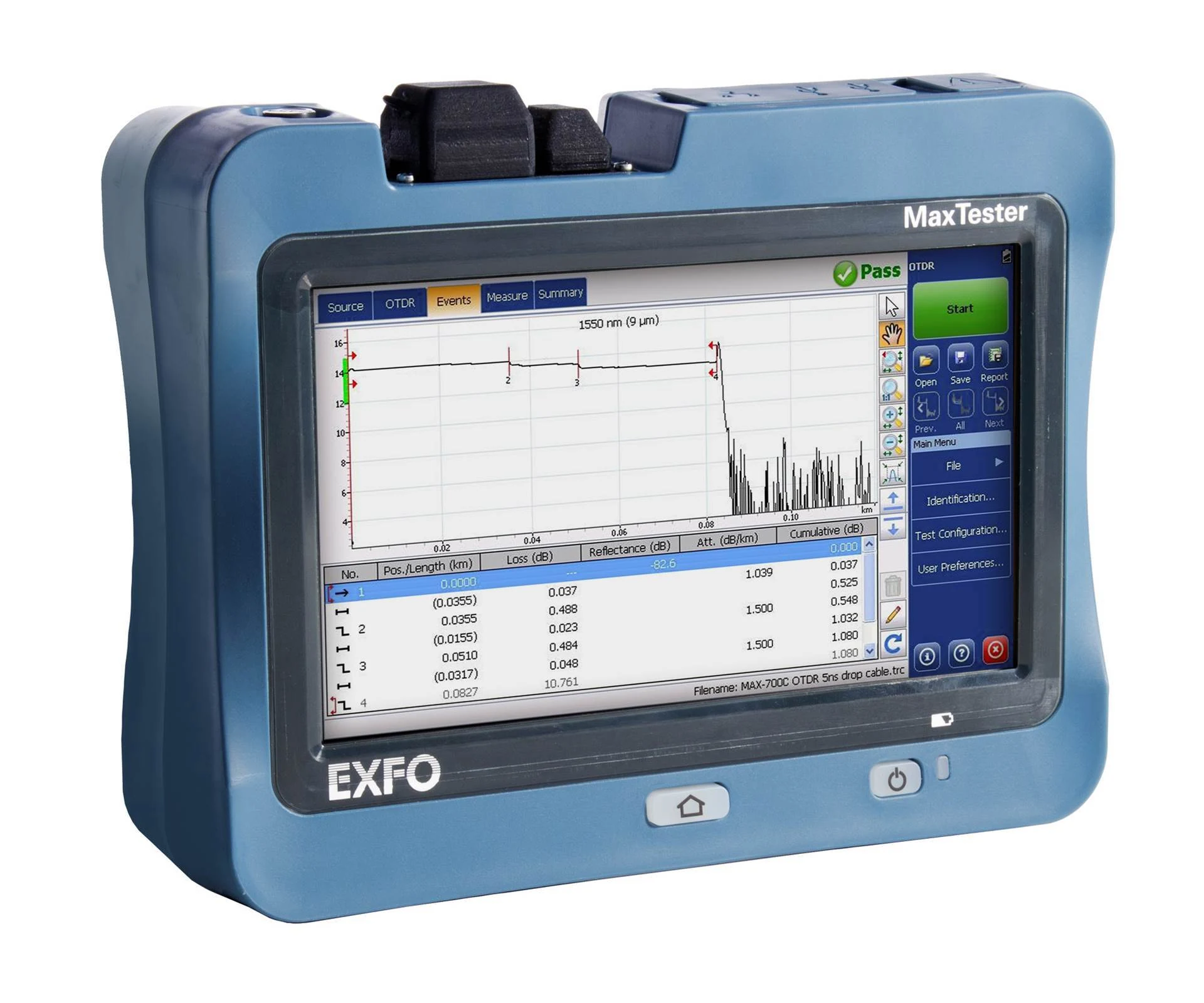 EXFO MAX-730D product view